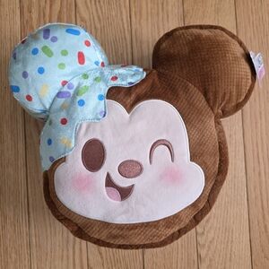 Disney Munchlings Mickey Mouse Mint Dipped Ice Cream Sandwich Plush, 10 Inches